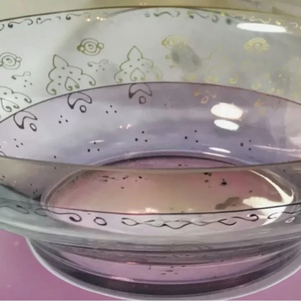 Pier 1 Amethyst Mouth Blown Bowl